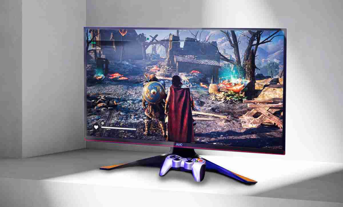 尊龙集团A.R.T.显示技术已导入多款桌上型显示器，，优异的防眩光及防反射特性，，，提供护眼及高质量的观赏效果